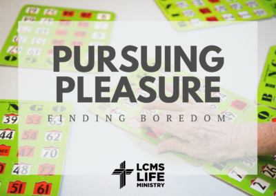 Pursuing Pleasure-Finding Boredom