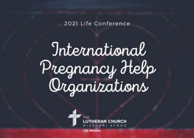 2021 Life Conference: International Pregnancy Help Organizations